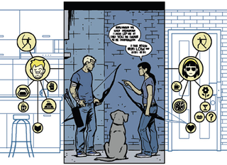 Illustration for article titled Is Hawkeye’s Pizza Dog issue the future of superhero comics?